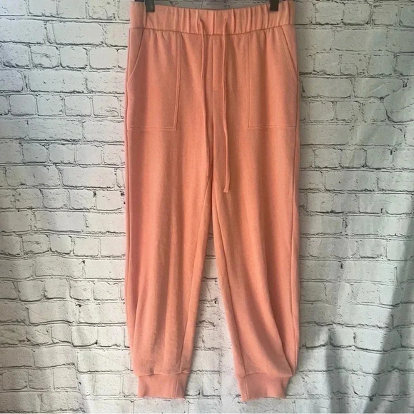 Who What Wear Peach Colored Jogger Sweatpants Size Small - Picture 1 of 4